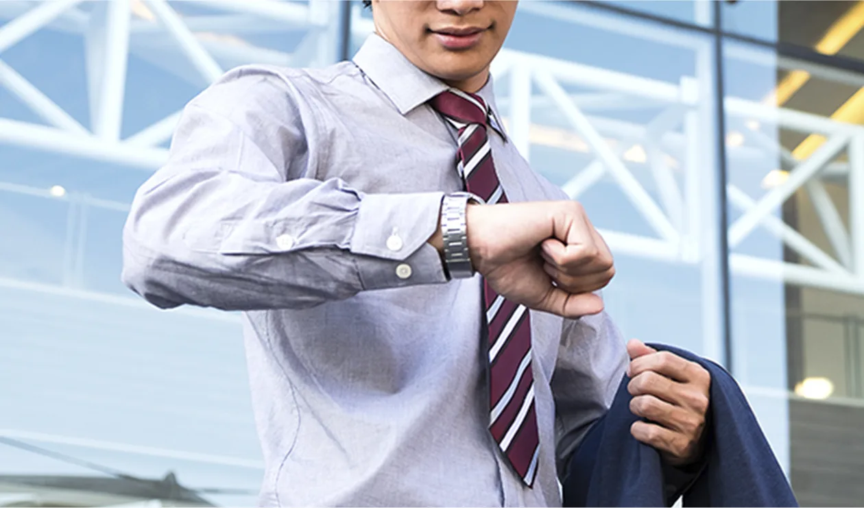 自分で働く時間を決められる